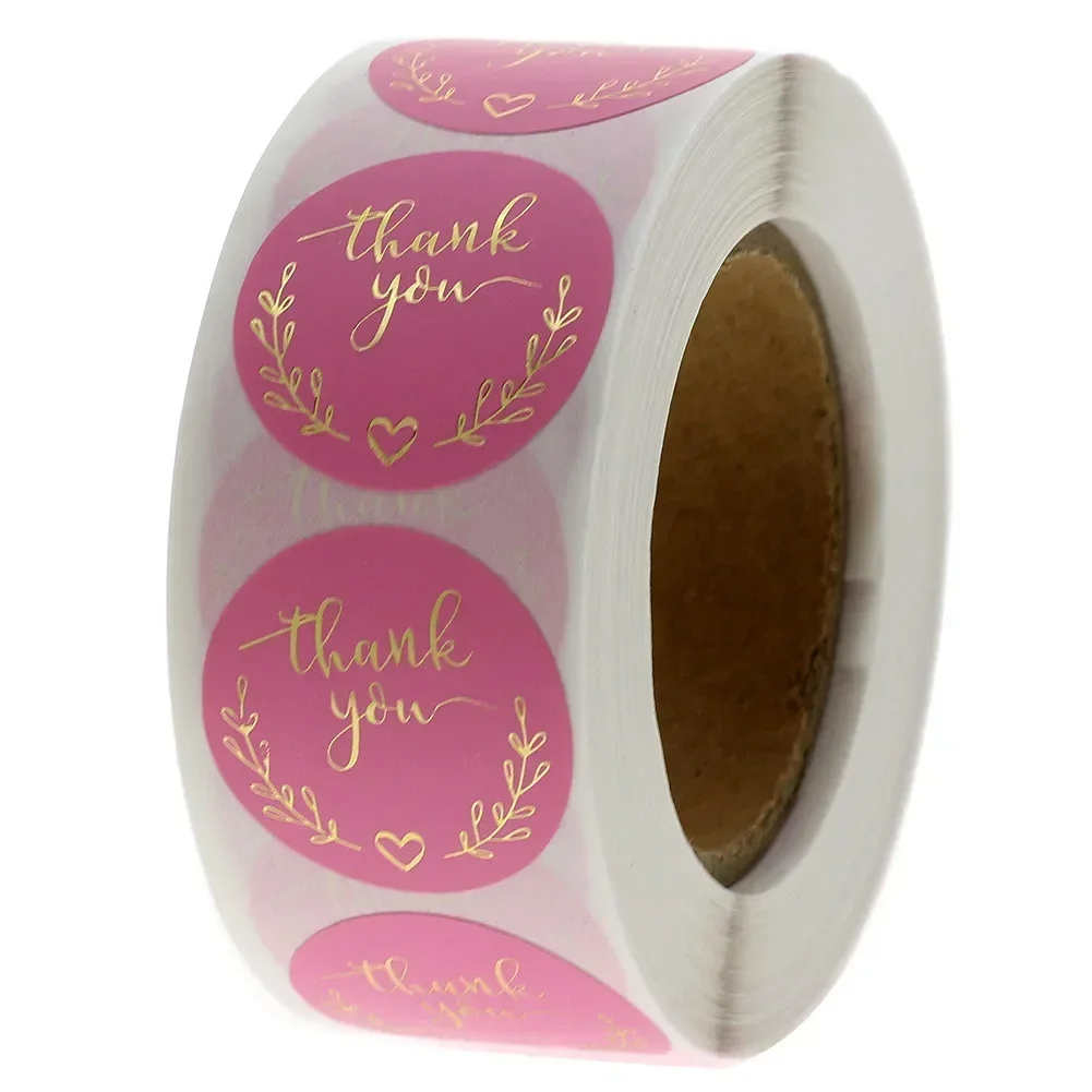 Stationery Supplies Business - 50-500 pezzi adesivo di ringraziamento etichetta