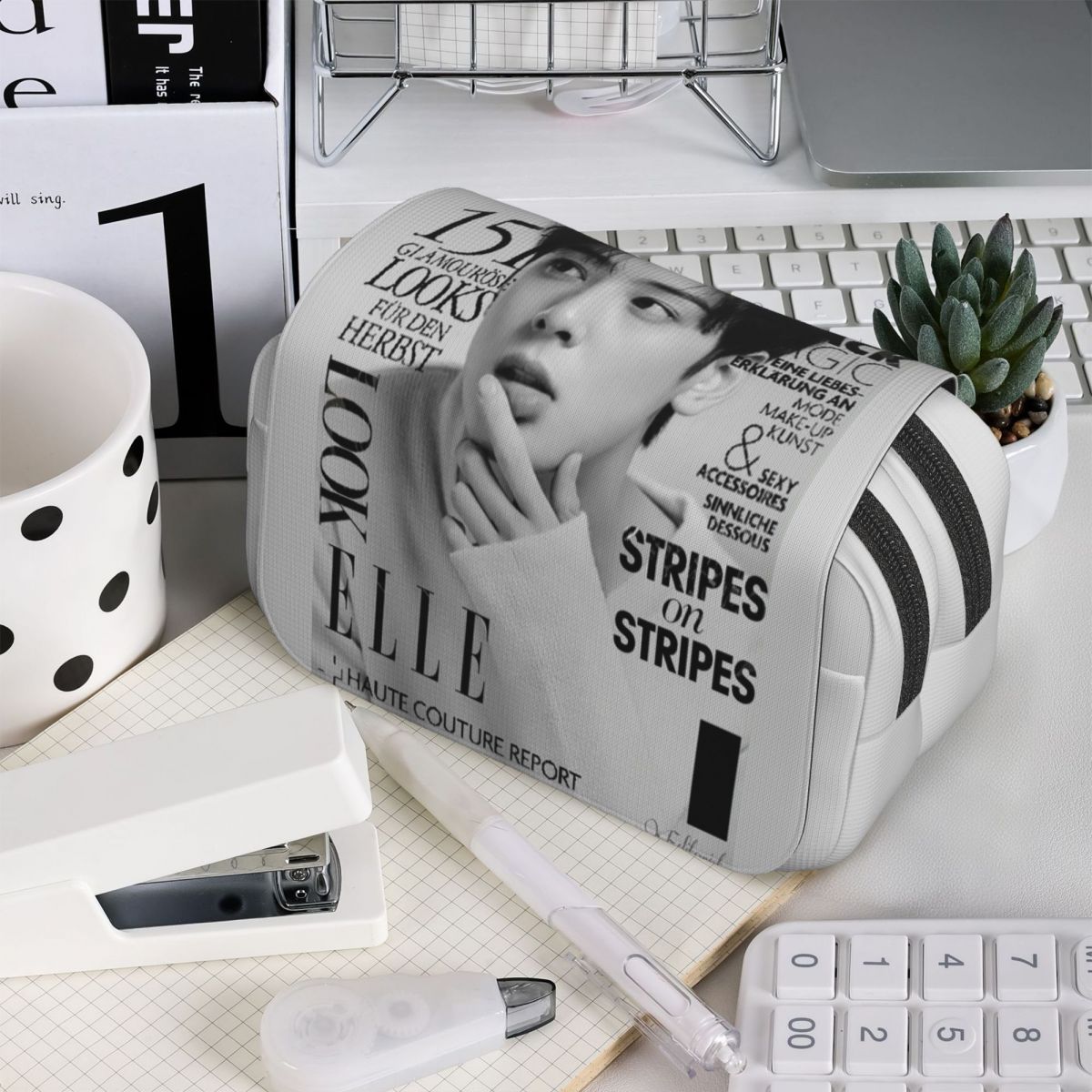 Stationery And Office Supply Chain - Astuccio Cha EunWoo Kpop Astro per