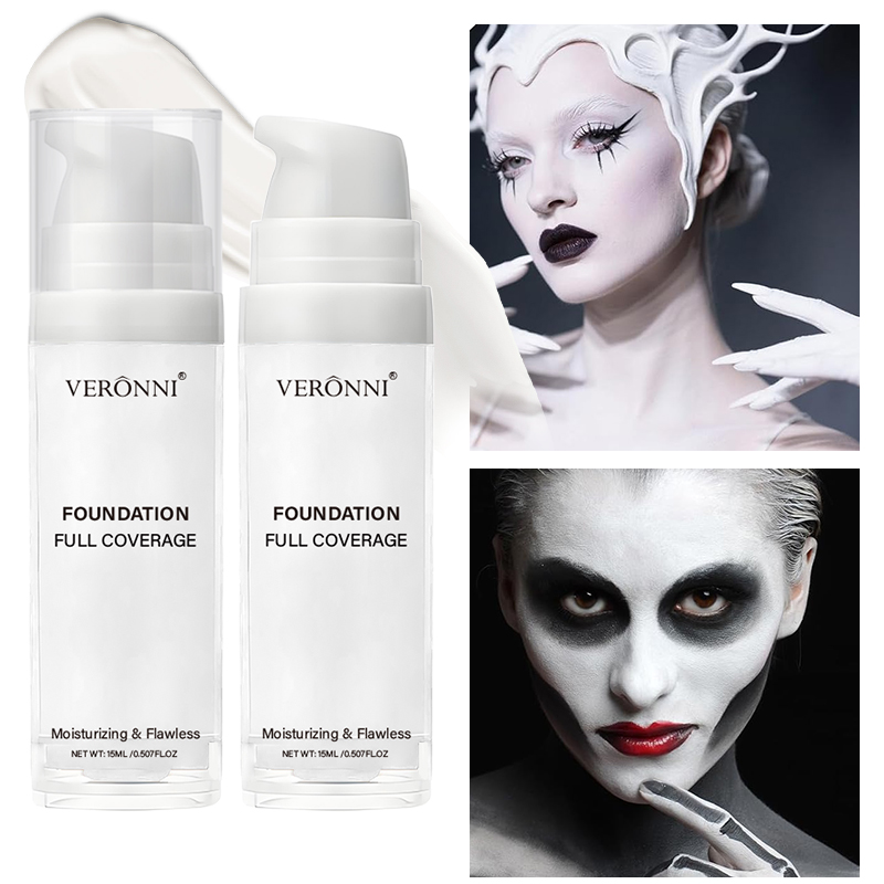 Correction Fluid White - Fondotinta liquido bianco puro per trucco
