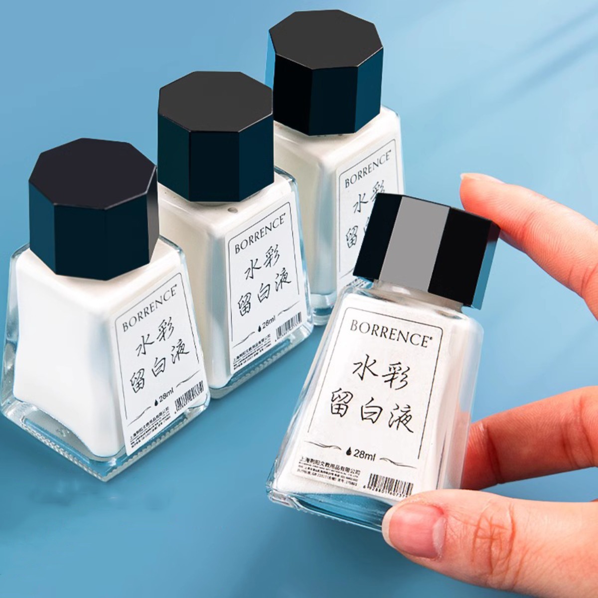 Correction Fluid White - Borrence 28ml Fluido per mascheratura ad