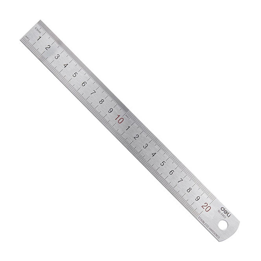 Stationery And Office Supply Stores - Deli Righello dritto in metallo da