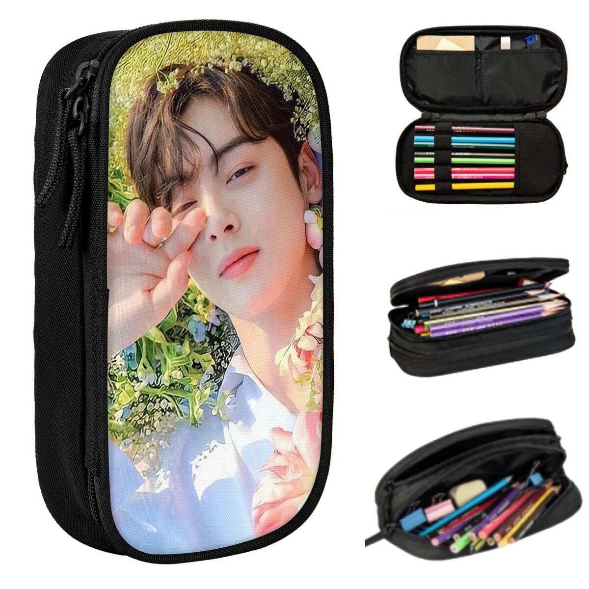 Stationery And Office Supply Chain - Astuccio Cha EunWoo Kpop Astro per