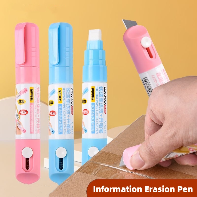 Stationery Supply - Apri Scatole Retrattile, Fluido Correttore per