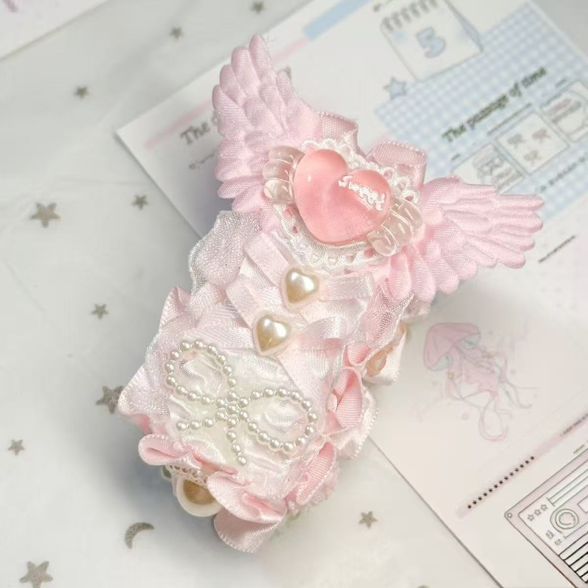 Stationery And Office Supply Chain - Mini Cucitrice Rosa Carina Estetica INS,