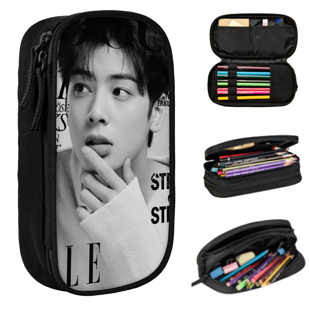 Astuccio Cha EunWoo Kpop Astro - Stationery And Office Supply Chain recensione e prezzo