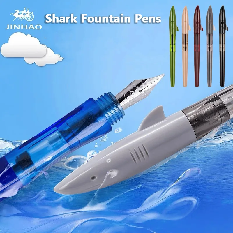 Jinhao Cute Shark Penne stilog - Stationery Supply Business recensione e prezzo