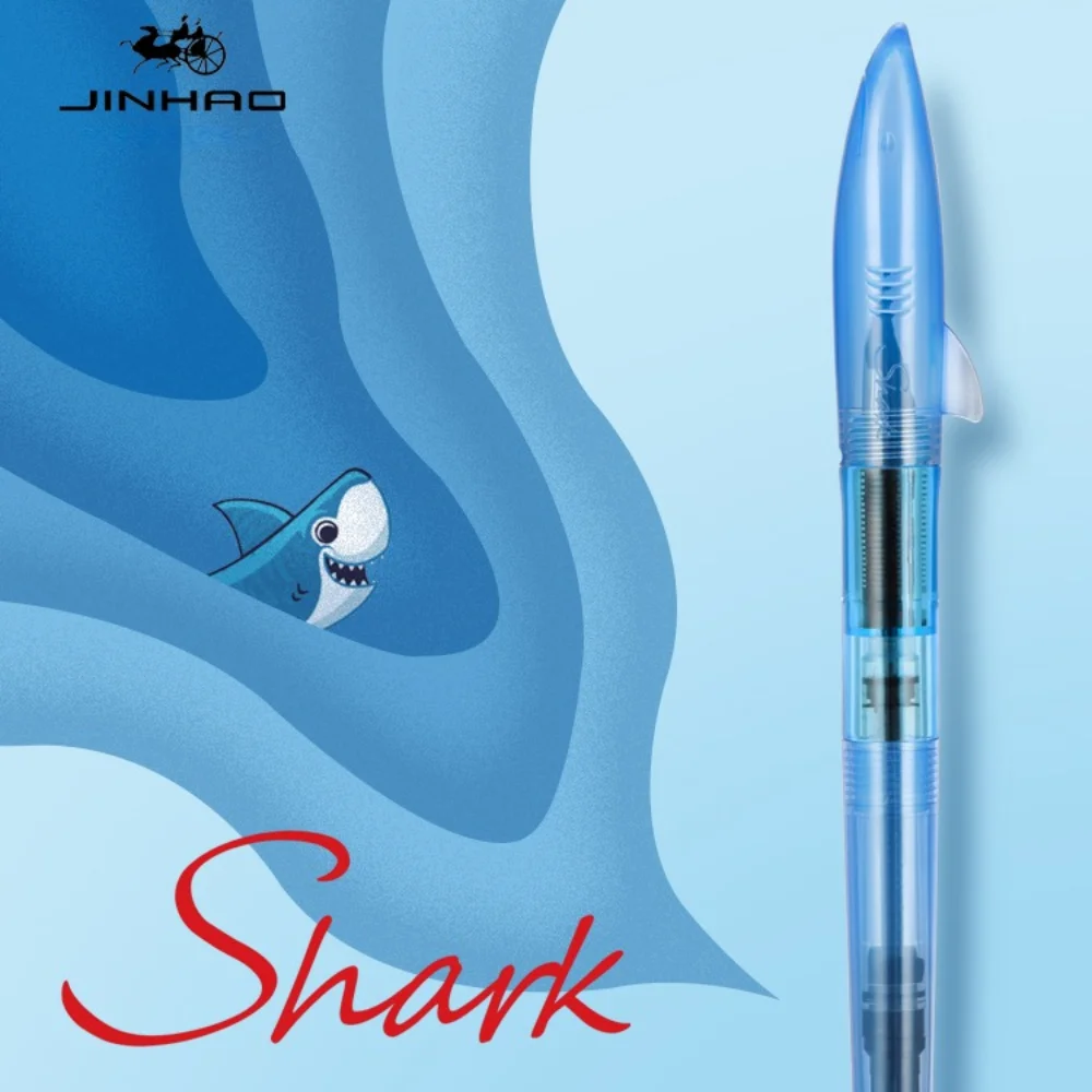 Jinhao Cute Shark Penne stilog - Stationery Supply Business recensione e prezzo