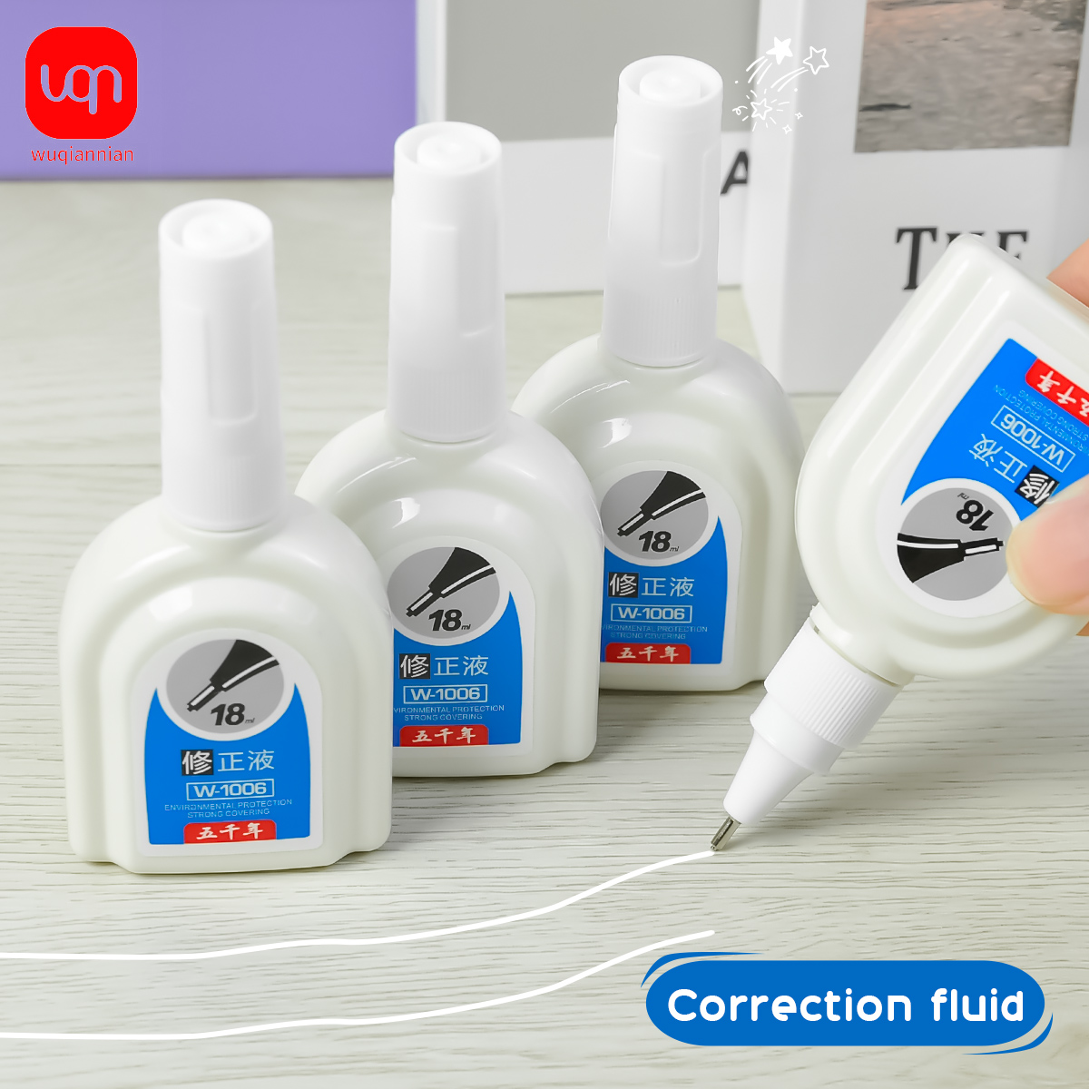WQN-1/3/6PCS Fluido correttore - Correction Fluid White recensione e prezzo