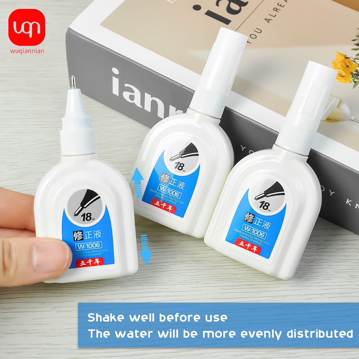 WQN-1/3/6PCS Fluido correttore - Correction Fluid White recensione e prezzo