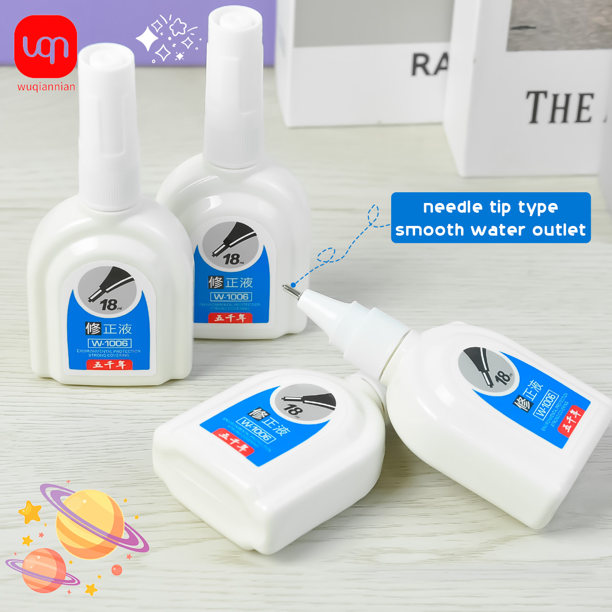 WQN-1/3/6PCS Fluido correttore - Correction Fluid White recensione e prezzo